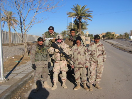 W/my Iraqi Security Team