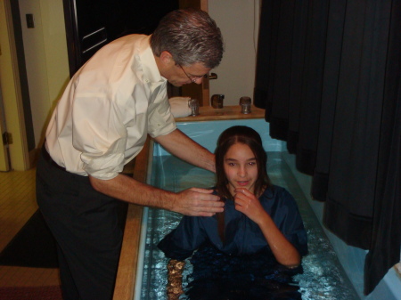 Submersion of Baptism