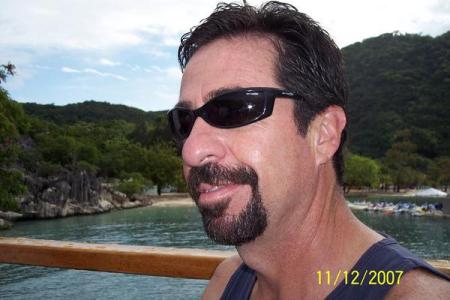 My Adorable Hubby in the Carribbean!