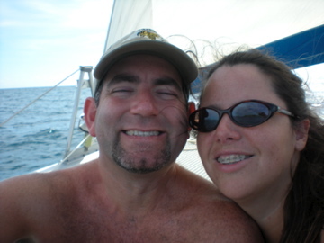 Todd & I in St. Martin 2008