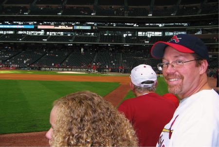 In Houston at Minute Maid Park