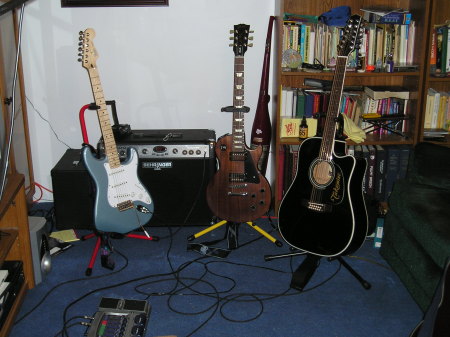 Mike's music studio