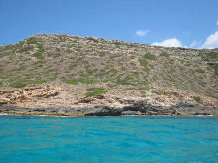 The coast of Mallorque