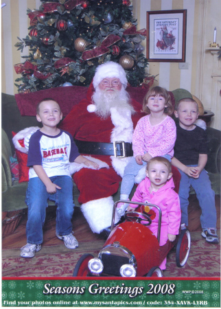The Kids With Santa