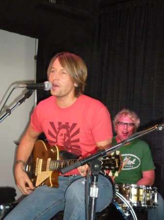 Meeting Keith Urban up close and personal