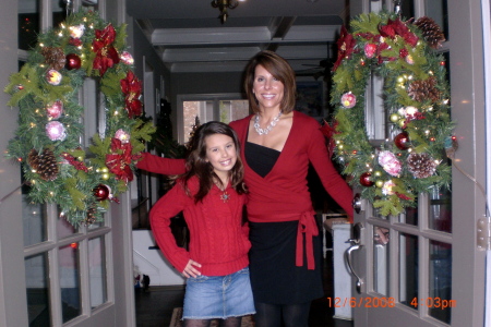 Christmas Mary and Emily 08' our home!