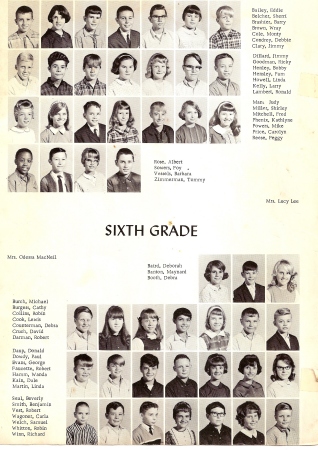 Broad Rock Elem. School Yearbook 1966-1967