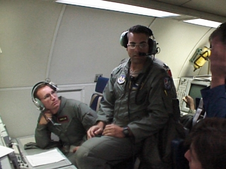 On board AWACS