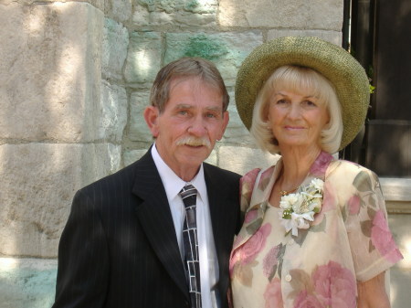my beautiful Mom and her husband Mike