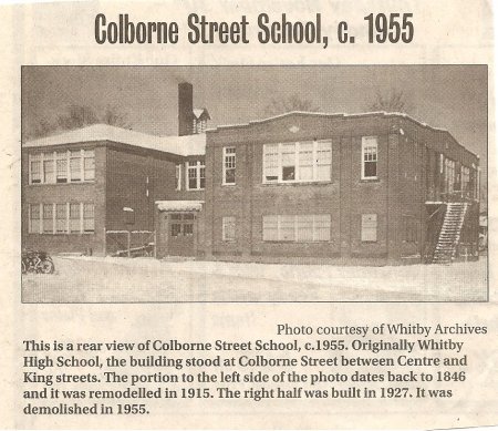 Colborne Street School Logo Photo Album