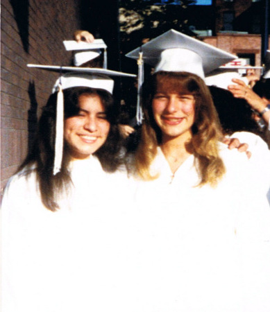 Mercedes Azahares and Debbie Stratton