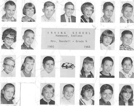 Irving 4th Grade 1965-1966 Mrs. Randall