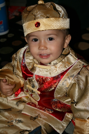 Our grandson on Chinese New Year 2009