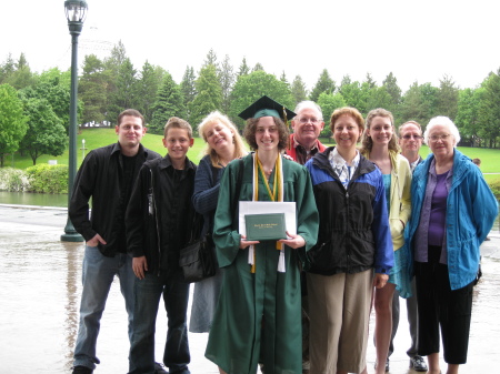 Family Photo--Lauren's graduation