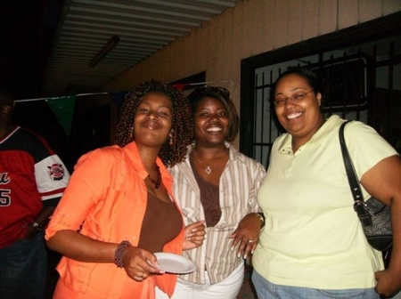 My oldest daughter, myself and friend Joan