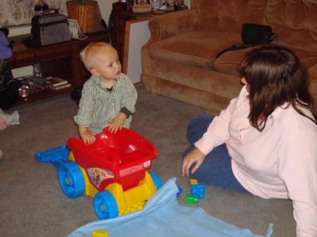 noah playing with grandma gina 11.08