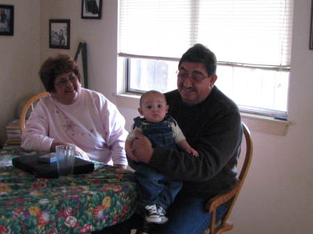 My parents with Bryan