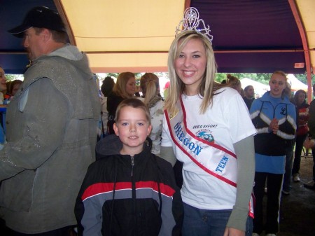 My daughter, Crystal-Miss Teen Oregon '07-'08