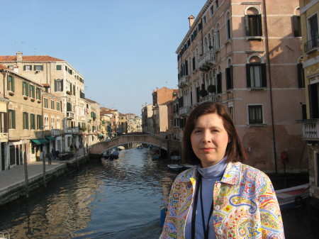 CYNTHIA IN VENICE ITALY