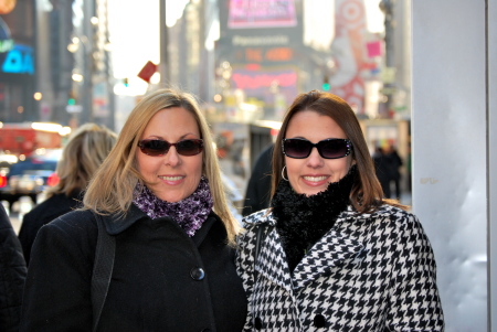 My daughter Jenn & I - Times Square 12/08