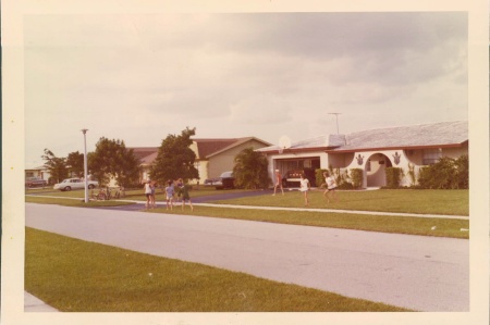 Football Game at Chuck Henderson's house