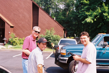 Phil Vier, John Taber and Pete Comtess