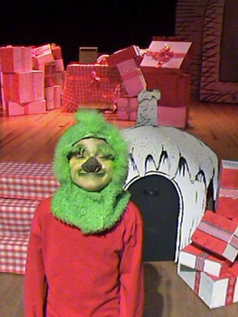 Connor as "The Grinch"