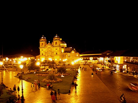 Cusco, Peru at 1:30 a.m.