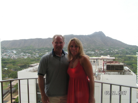 Gary & Cathy in Hawaii 2007