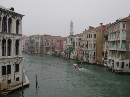 Venice - Grand Canel taken from Rialto Bridge