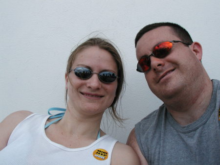 Tim and I in Cozumel