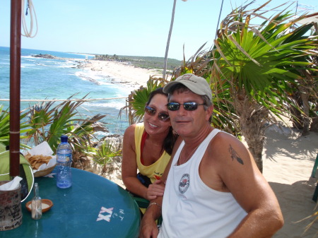 Kenny and I in Cozumel