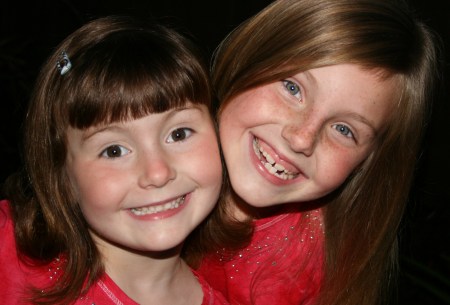My Daughters, Christmas 2008