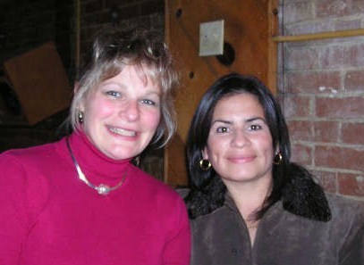 Debbie Stratton and Mercedes Azahares
