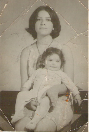 My mother and me