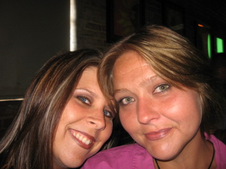 Me & Cheryl at 10 year reunion 06/08