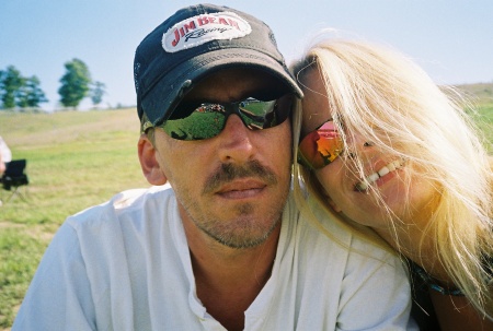 hubby and I at Mountain Rock Fest 07