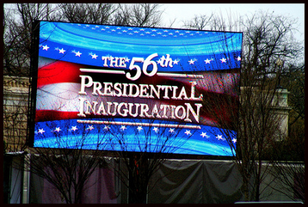 2009 Inauguration Sign