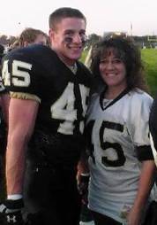 Me and my oldest son Bryan - 2007 Senior Year