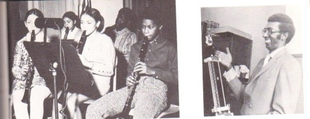 School Band & Mr. Donnell 1970
