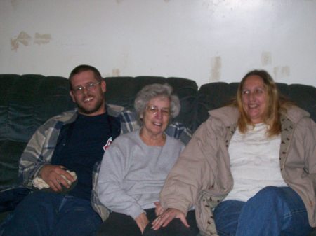 Grandma, mom, and Ryan (mom's hubby)