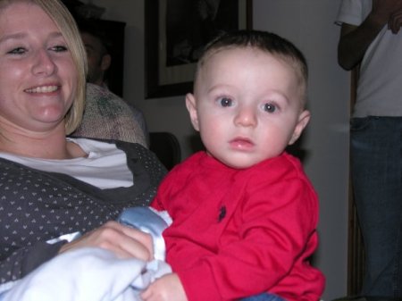 Daughter, Jamie and grandson Jaden