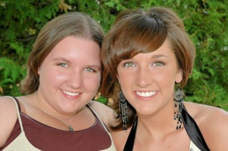 My daughters:  Stephanie and Lindsay