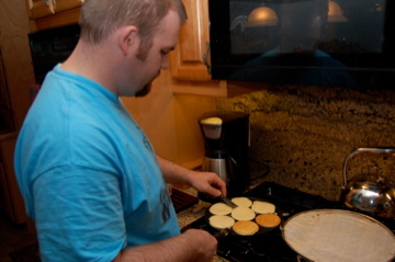 Christmas pan - little pancakes