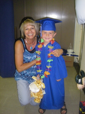 Grandson Myles Preschool Graduation