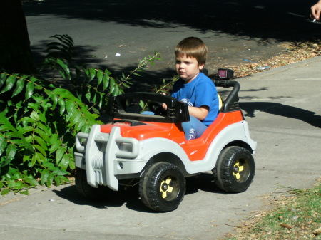 Cruising the neighborhood