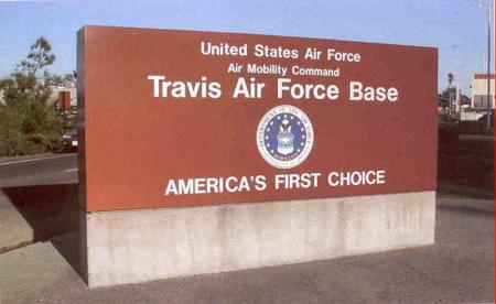 TRAVIS AFB MAIN GATE