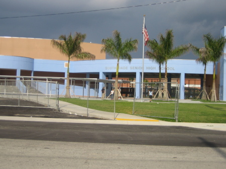 Main Entrance to the new school