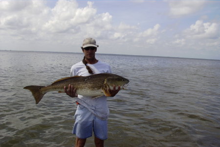 Richs personal redfish record titusville 2006