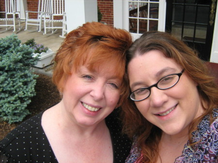 Me w/daughter Jennifer on Mother's Day 2008